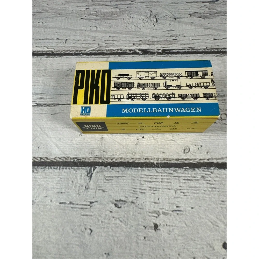 Vintage PIKO HO Scale Train Lot Freight Cars + Entladeanlagen Kit GDR DDR Boxed